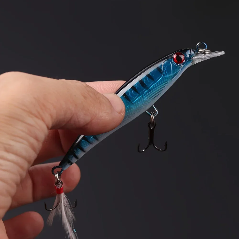 Laser 3D Eyes Bionic Minnow Fi - đánh giá và giá Fishing Equipment Carp