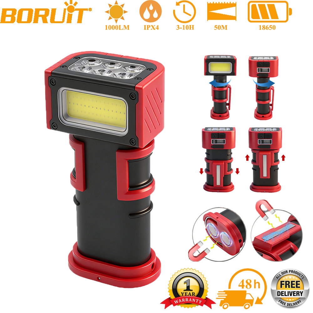 BORUiT COB LED Work Light 1000 - đánh giá và giá Fishing Equipment Carp