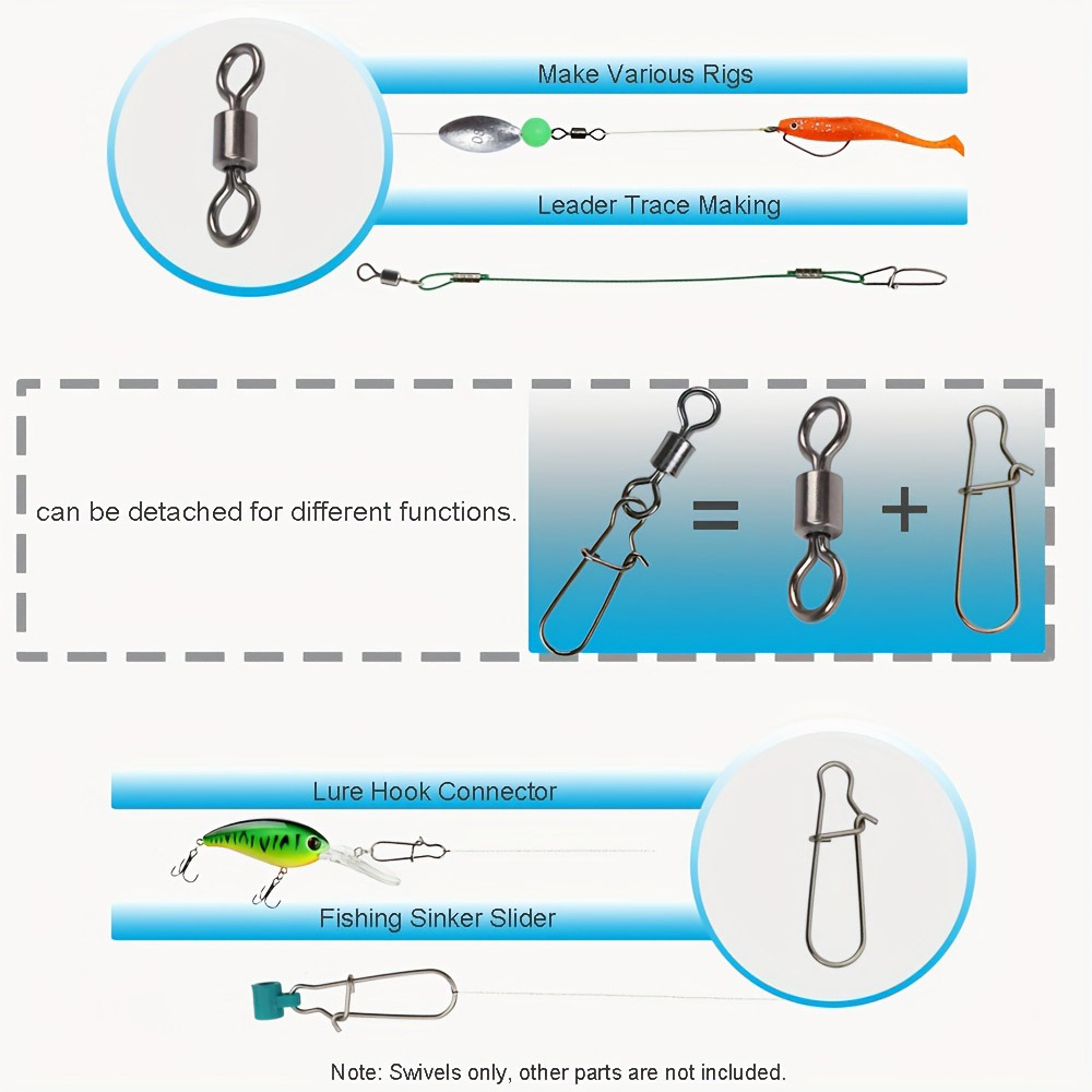 95/210 PCS Set Fishing Connect - đánh giá và giá Fishing Equipment Carp