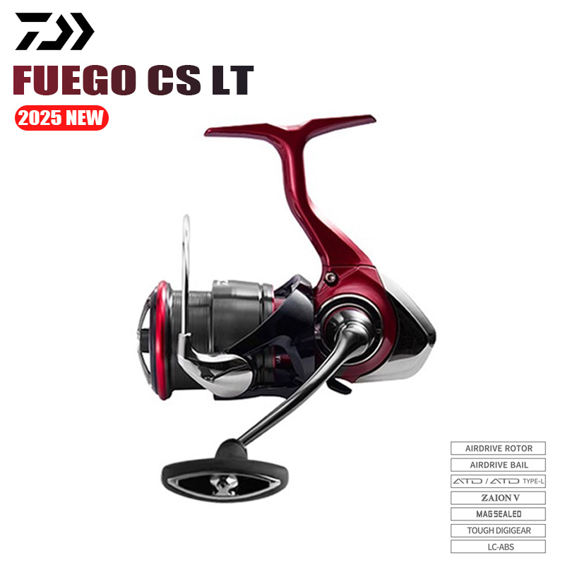 Máy câu DAIWA 2025 FUEGO CS LT - đánh giá và giá Abu Garcia Reel Max