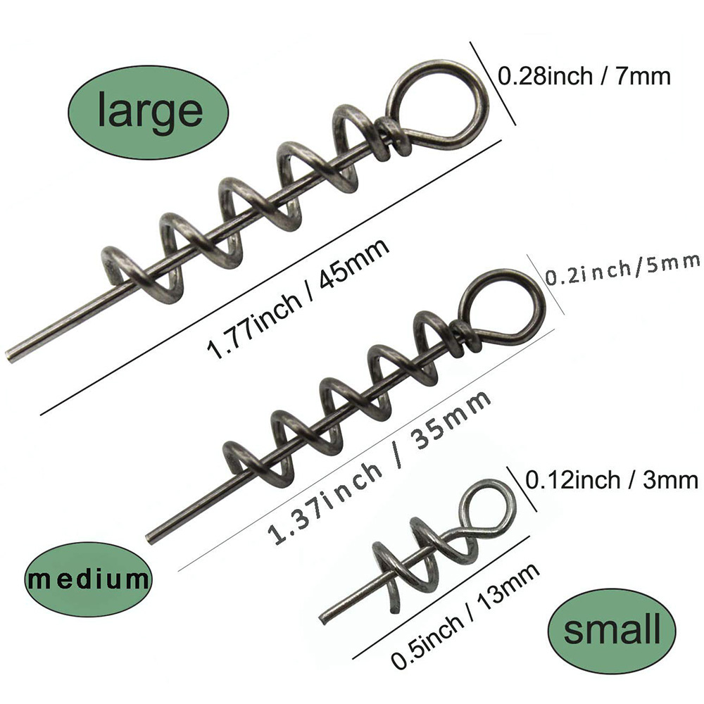 30pcs Stainless Steel Spring L - đánh giá và giá Fishing Equipment Cheap