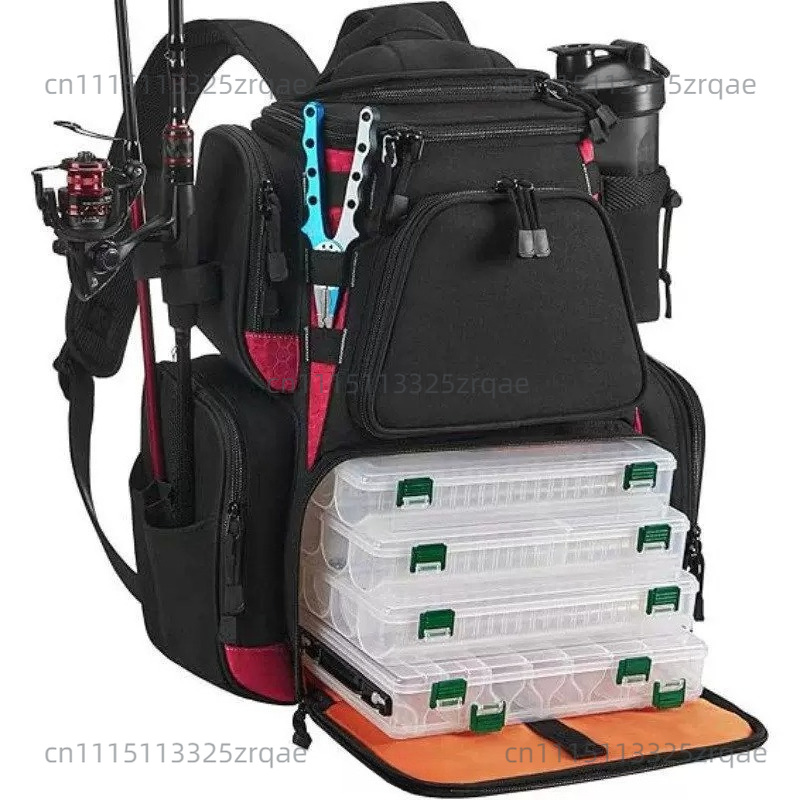 Fishing Gear Backpack with Lar - đánh giá và giá Fishing Equipment Bag