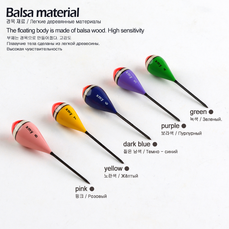 10PCS Balsa Wood Floats+1 Floa - đánh giá và giá Fishing Equipment Bag