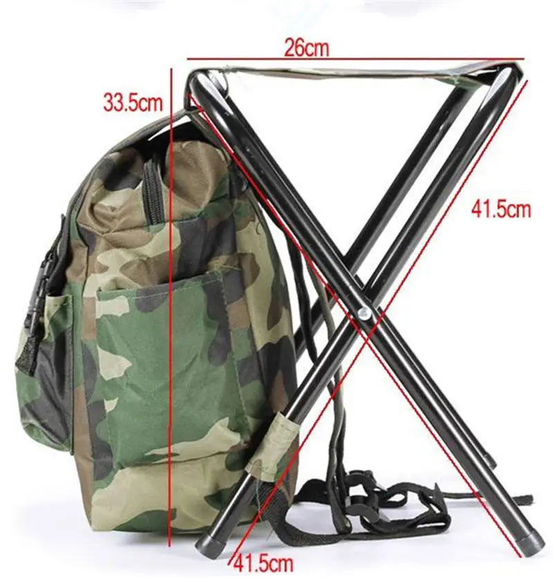 Ba Lô Gấp Gọn Ngụy Trang Vải O - đánh giá và giá Fishing Equipment Bag