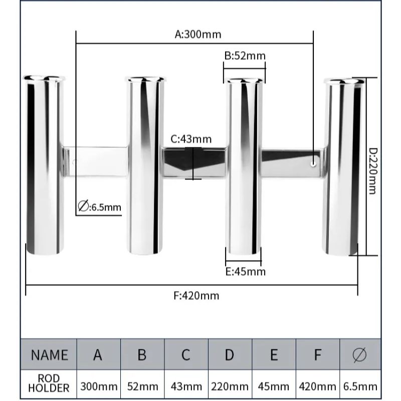Stainless Steel 4 Tubes Rod Ho - đánh giá và giá Fishing Equipment Cheap