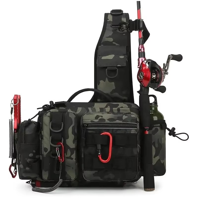 Outdoor Tactical Camping Climb - đánh giá và giá Fishing Equipment Bag