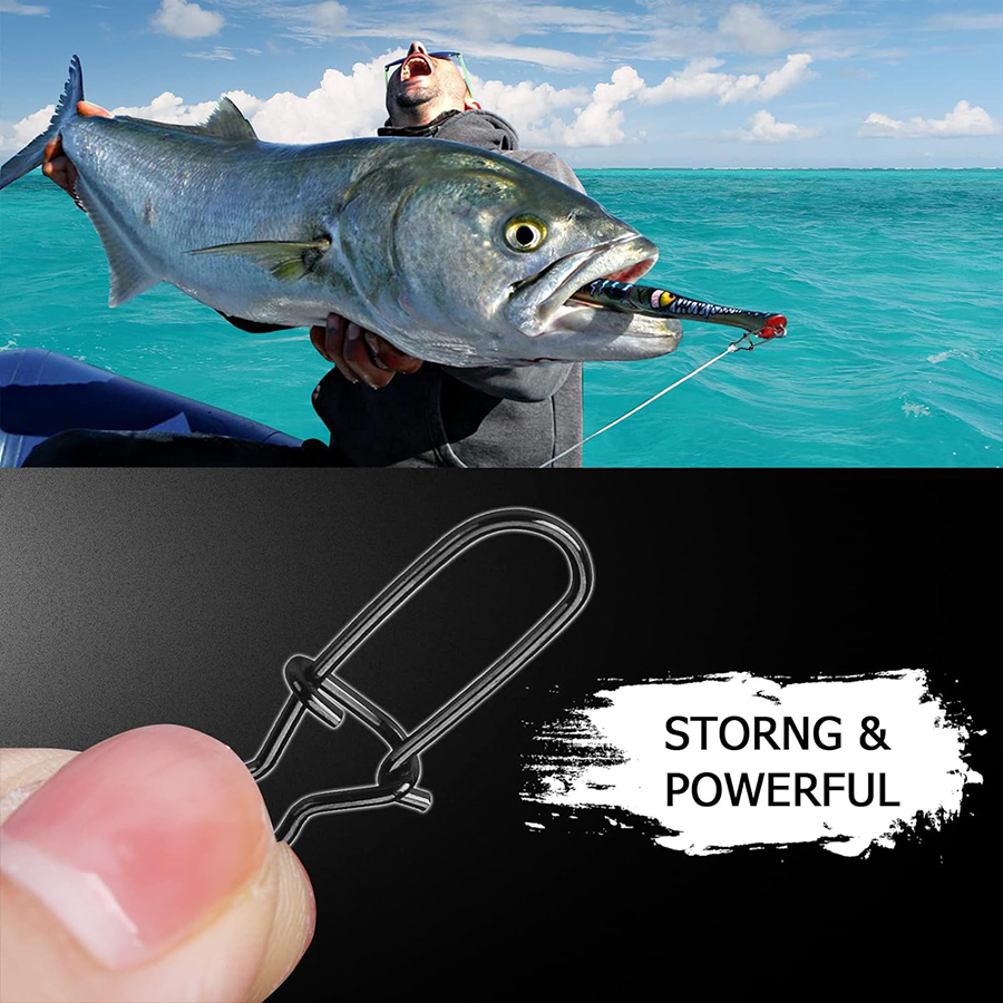 50 Cái Khóa Nhanh Mồi Giả Cran - đánh giá và giá Fishing Equipment Carp