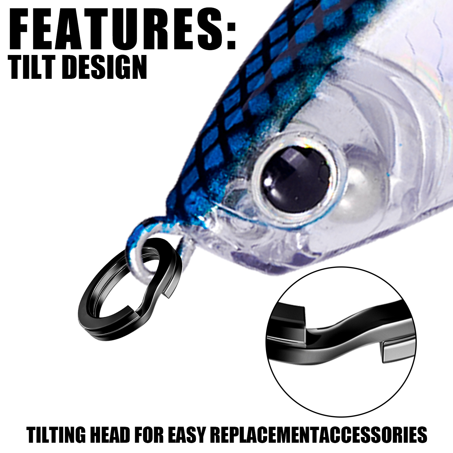 100pcs Fishing Split Rings Sta - đánh giá và giá Fishing Equipment Cheap