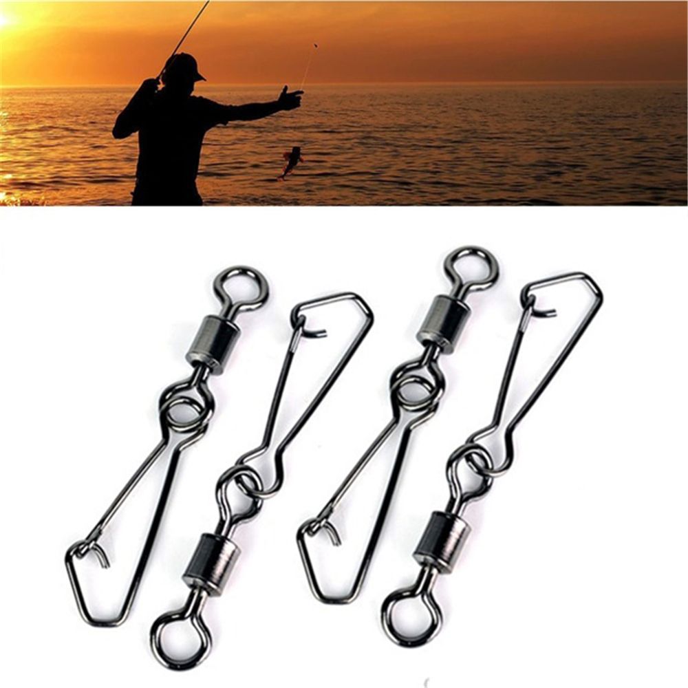 50pcs/lot Stainless Steel Fish - đánh giá và giá Fishing Equipment Carp